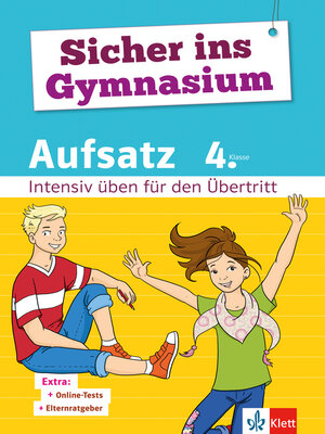 cover image of Klett Sicher ins Gymnasium Aufsatz 4. Klasse